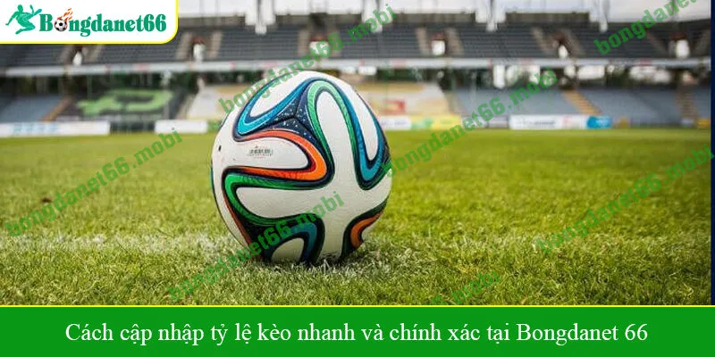 Cách cập nhập tỷ lệ kèo nhanh và chính xác tại Bongdanet 66