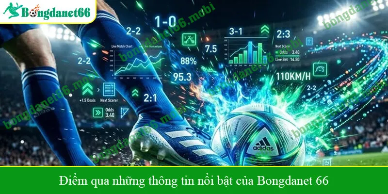Điểm qua những thông tin nổi bật của Bongdanet 66