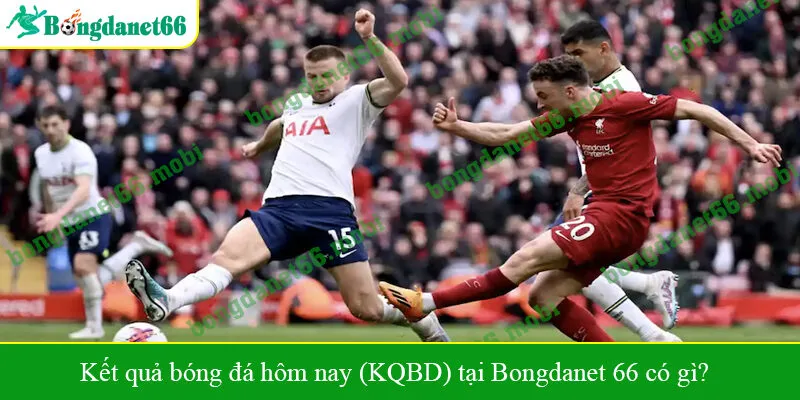 Kết quả bóng đá hôm nay (KQBD) tại Bongdanet 66 có gì?