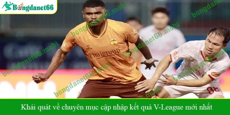 Khái quát về chuyên mục cập nhập kết quả V-League mới nhất