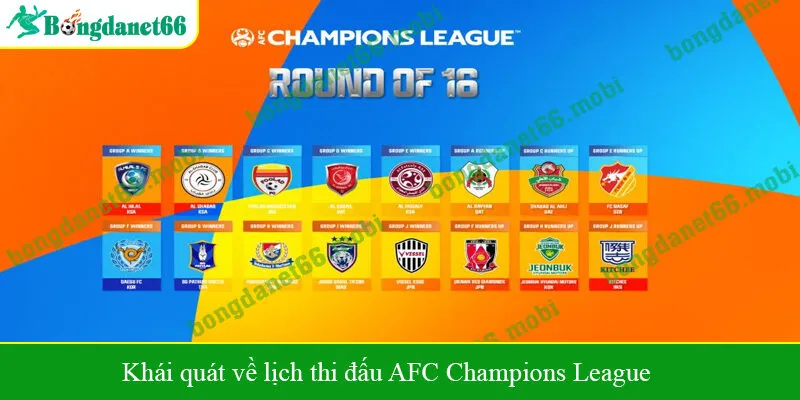 Khái quát về lịch thi đấu AFC Champions League