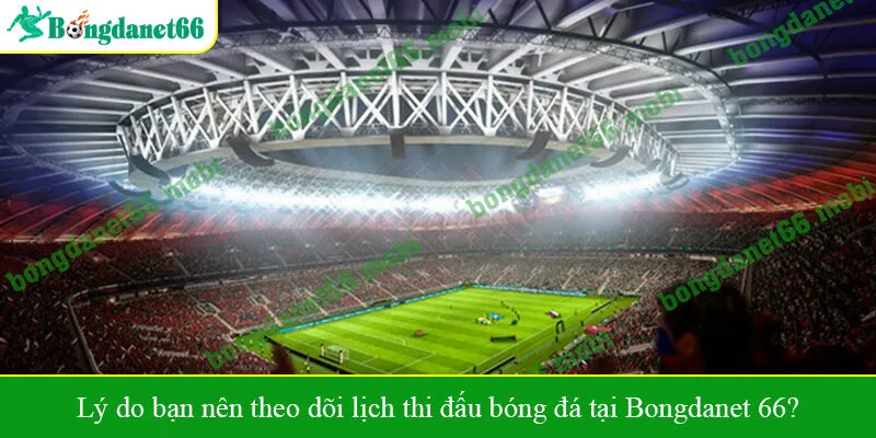 Lý do bạn nên theo dõi lịch thi đấu bóng đá tại Bongdanet 66?