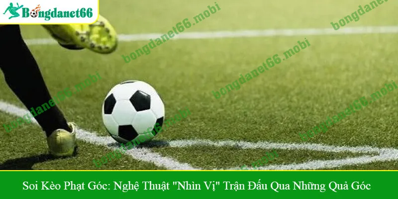 Soi kèo phạt góc